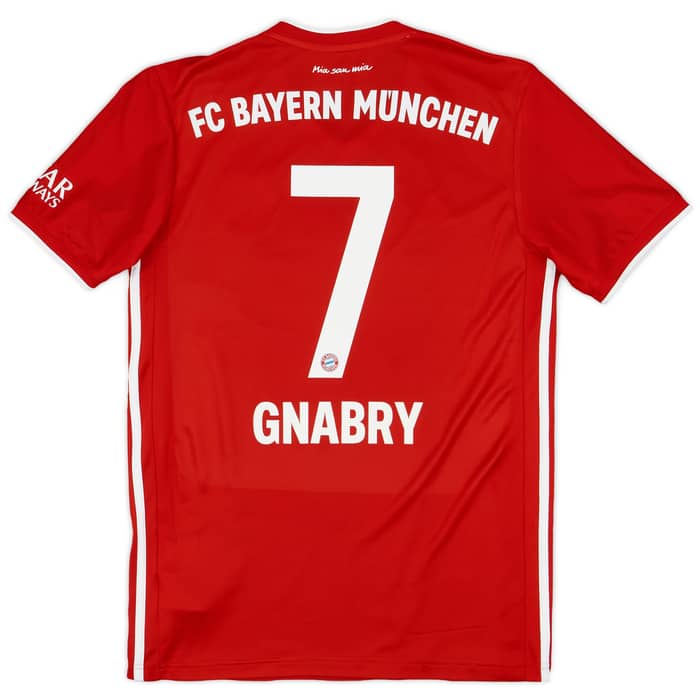 2020-21 Bayern Munich Home Shirt Gnabry #7 - 10/10 - (S)