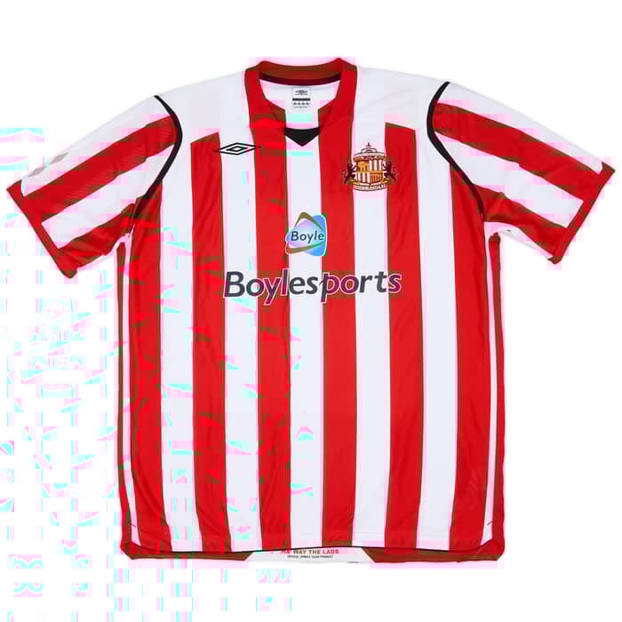 2008-09 Sunderland Home Shirt Yorke #19 - 9/10 - (3XL)