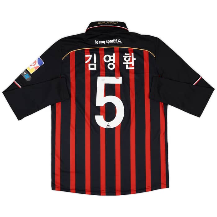 2018-19 FC Seoul Match Issue Home L/S Shirt Kim Young-Hwang #5