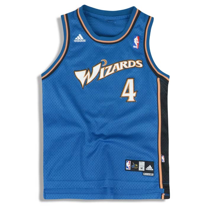 2006-07 Washington Wizards Jamison #4 adidas Swingman Jersey (Away) Y