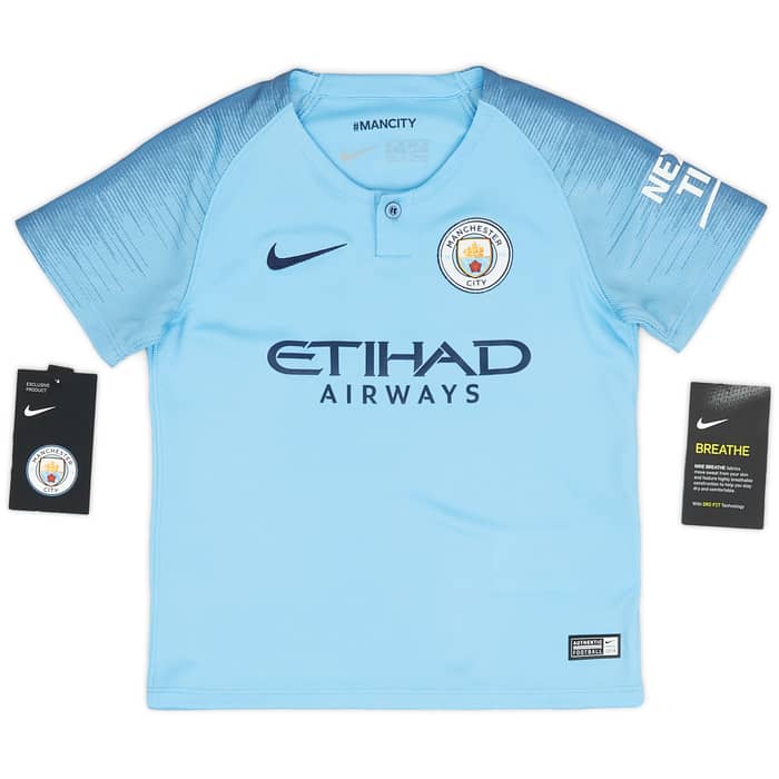 2018-19 Manchester City Home Full Kit (3-4 Years)