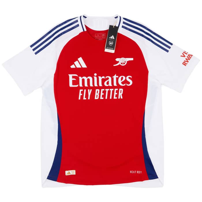 2024-25 Arsenal Authentic Home Shirt Odegaard #8