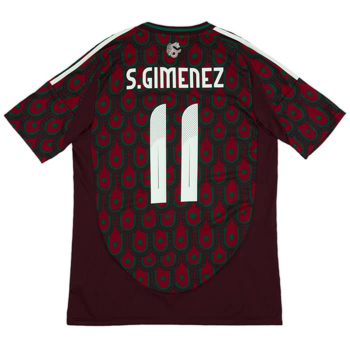 2024-25 Mexico Home Shirt S.Gimenez #11