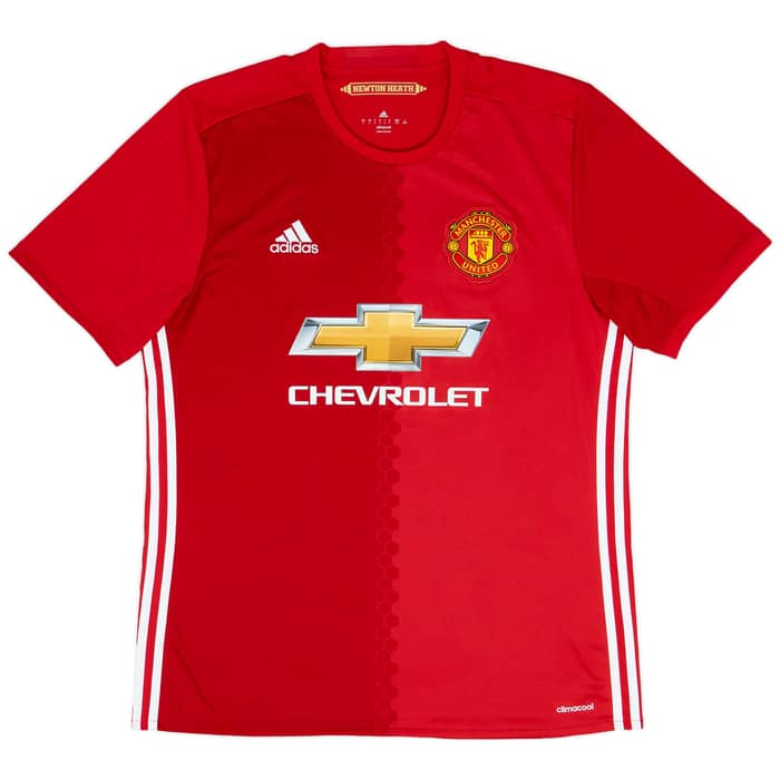 2016-17 Manchester United Home Shirt Yorke #19 - 9/10 - (L)