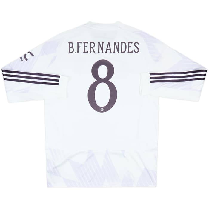 2025-26 Manchester United Away L/S Shirt B.Fernandes #8
