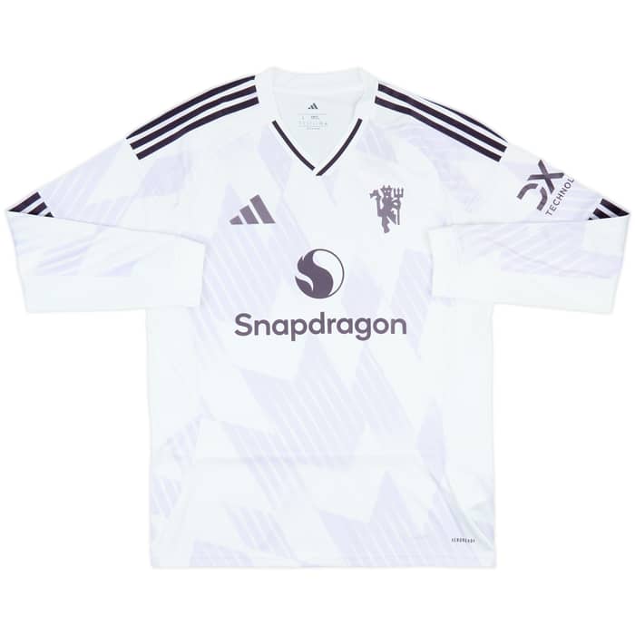 2025-26 Manchester United Away L/S Shirt B.Fernandes #8