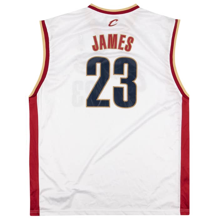 2003-06 Cleveland Cavaliers James #23 Reebok Jersey (Home) Y