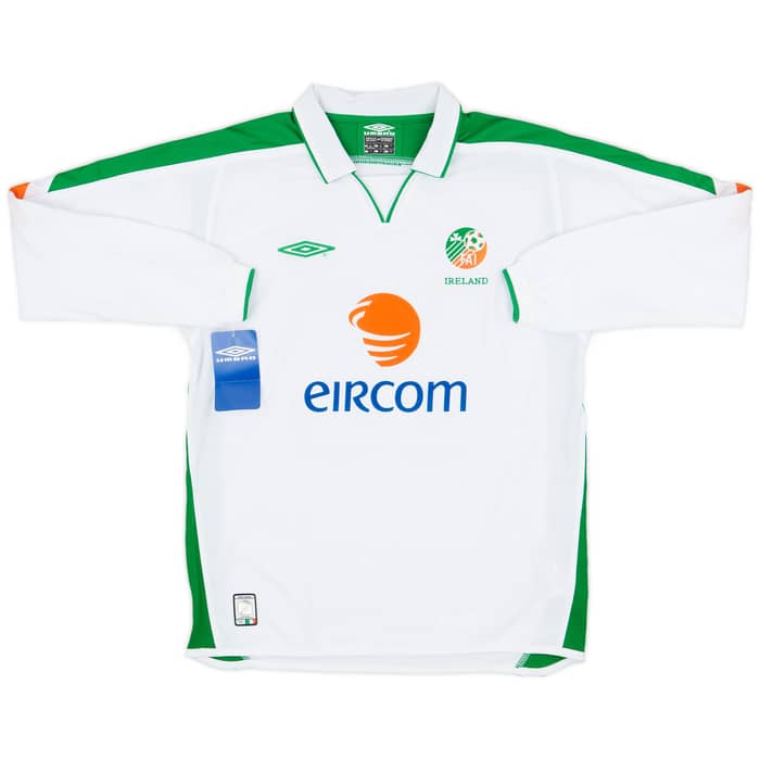 2003-05 Ireland Away L/S Shirt R.Keane #10 (M)