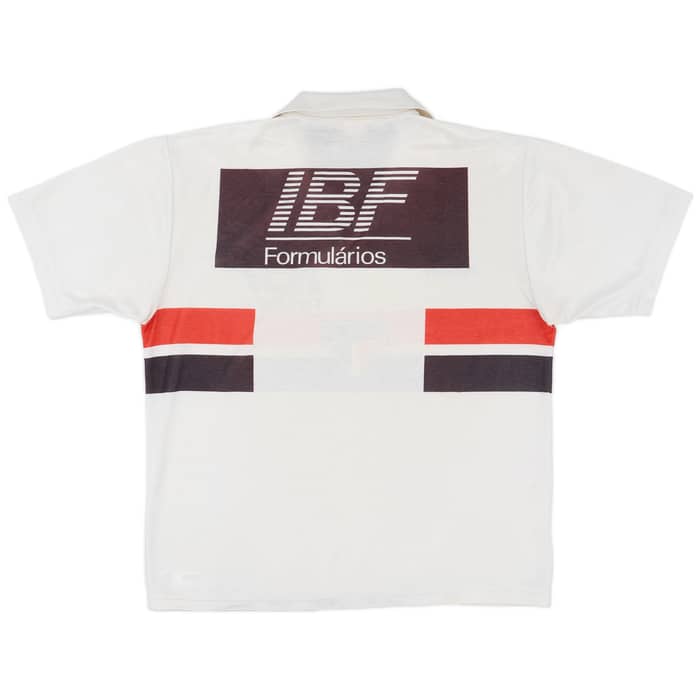 1991 Sao Paulo Home Shirt - 7/10 - (L)