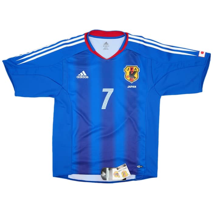 2004-06 Japan Home Shirt Nakata #7 (S)