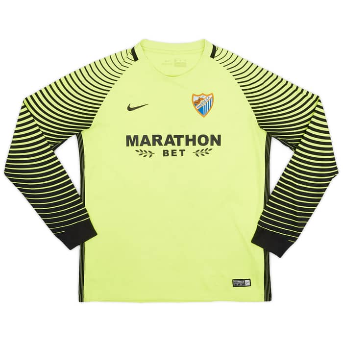2016-17 Malaga GK Shirt - 5/10 - (XL.Boys)
