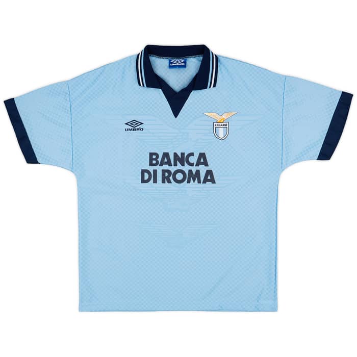 1995-96 Lazio Home Shirt Winter #10 - 7/10 - (L)