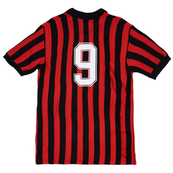 1984-85 AC Milan RollyGo Reissue Home Shirt #9 (Hateley)