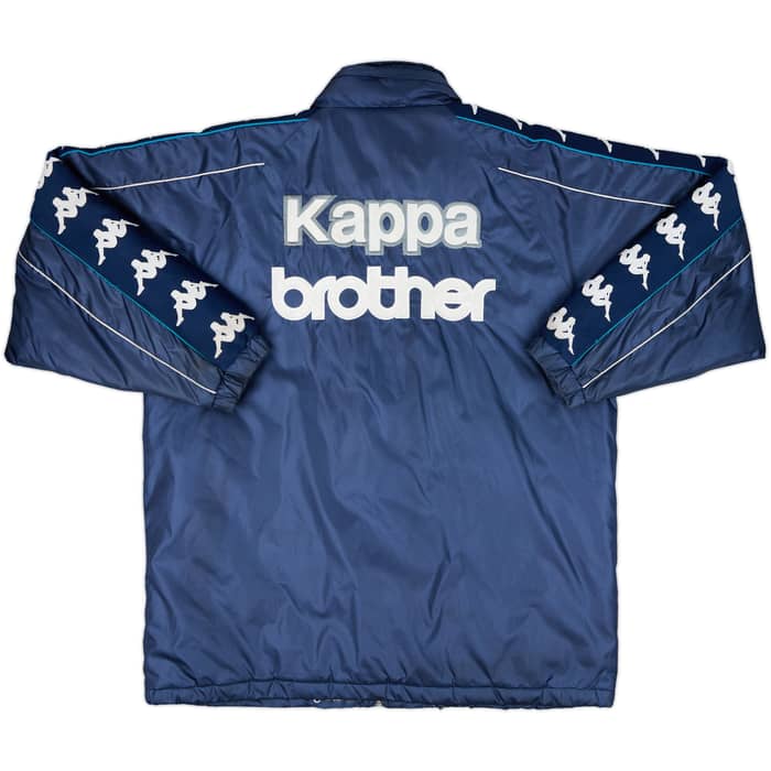 1997-98 Manchester City Kappa Padded Bench Coat - 7/10 - (L)