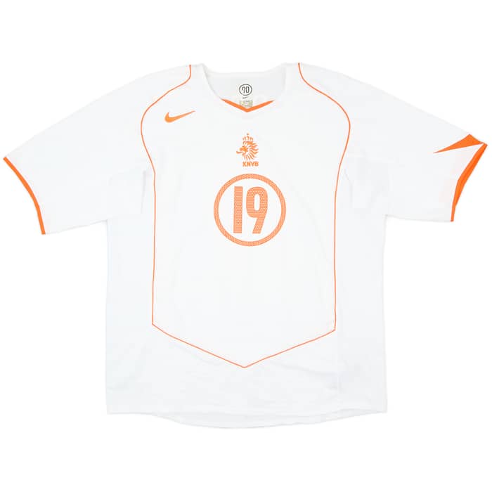 2004-06 Netherlands Away Shirt Robben #19 - 8/10 - (XL)