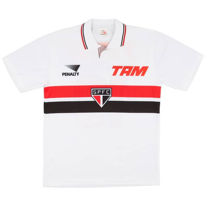 1991 Sao Paulo Home Shirt #10 - 8/10 - (M)