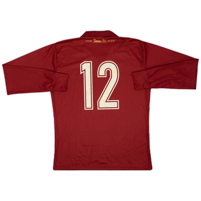2006 Torino Anniversary L/S Shirt #12 - 5/10 - (M)