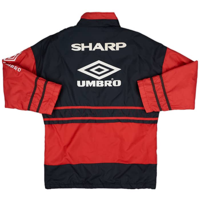 1996-97 Manchester United Umbro Bench Coat - 10/10 - (M)
