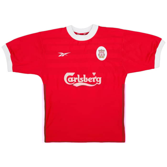 1998-00 Liverpool Home Shirt Redknapp #11 - 8/10 - (S)