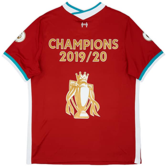 2020-21 Liverpool Home Shirt Champions 2019/20 - 9/10 - (XL)