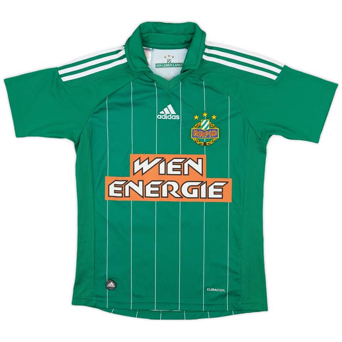 2011-12 Rapid Vienna Home Shirt Andreas #10 - 8/10 - (L.Boys)
