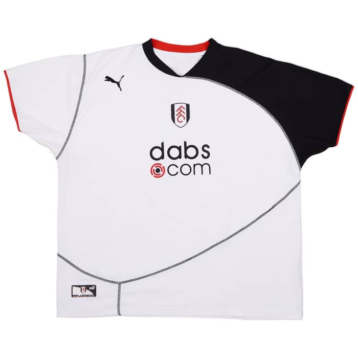 2003-05 Fulham Home Shirt Saha #8 - 6/10 - (3XL)