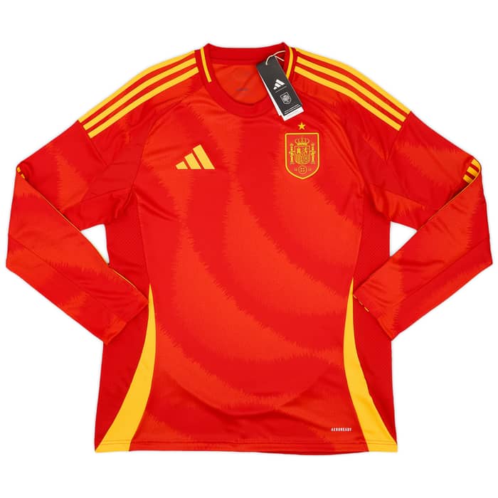 2024-25 Spain Home L/S Shirt
