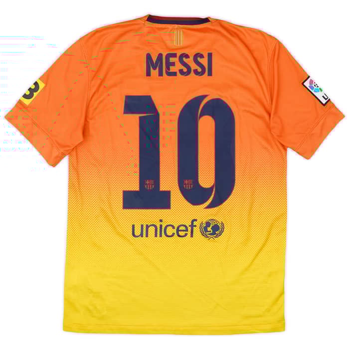 2012-13 Barcelona Away Shirt Messi #10 - 7/10 - (S)