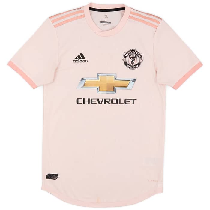2018-19 Manchester United Authentic Away Shirt Mata #8 - 6/10 - (S)