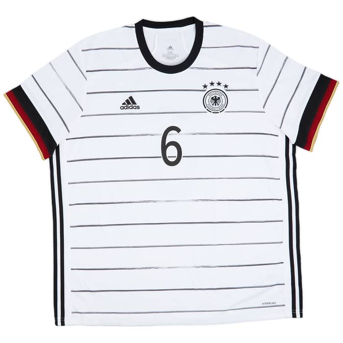 2020-21 Germany Home Shirt Kimmich #6 - 9/10 - (XXL)