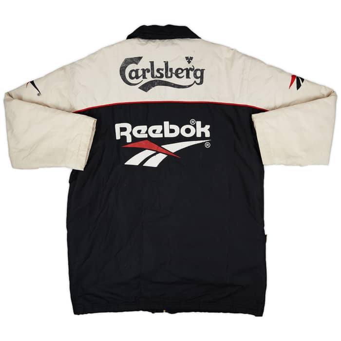 1996-97 Liverpool Padded Reebok Bench Coat - 6/10 - (L)