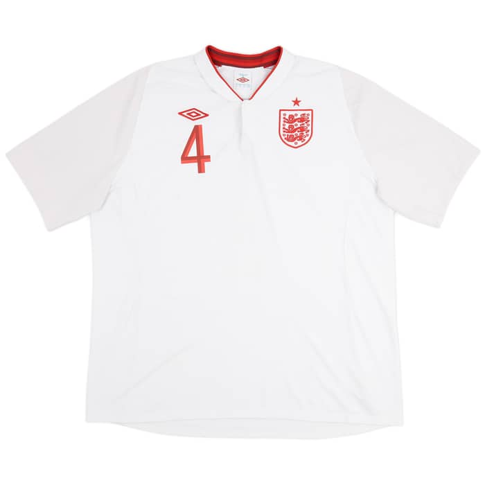 2012-13 England Home Shirt Gerrard #4 - 7/10 - (3XL)