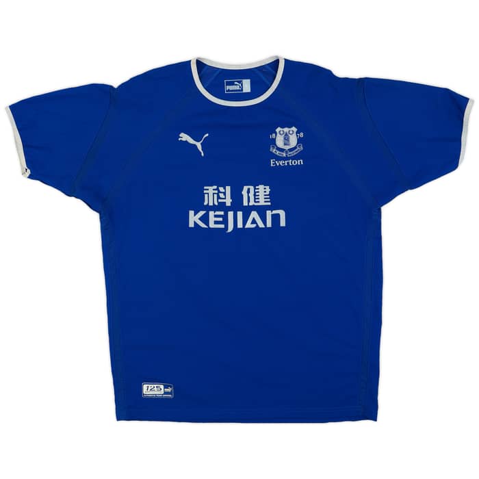 2003-04 Everton Home Shirt Rooney #18 - 6/10 - (L)
