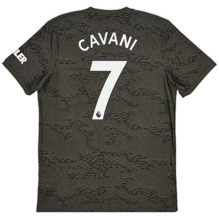 2020-21 Manchester United Away Shirt Cavani #7 - 10/10 - (L)