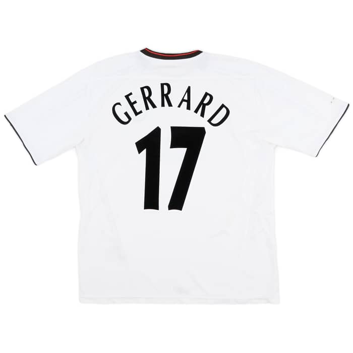 2003-04 Liverpool Away Shirt Gerrard #17 - 6/10 - (L)