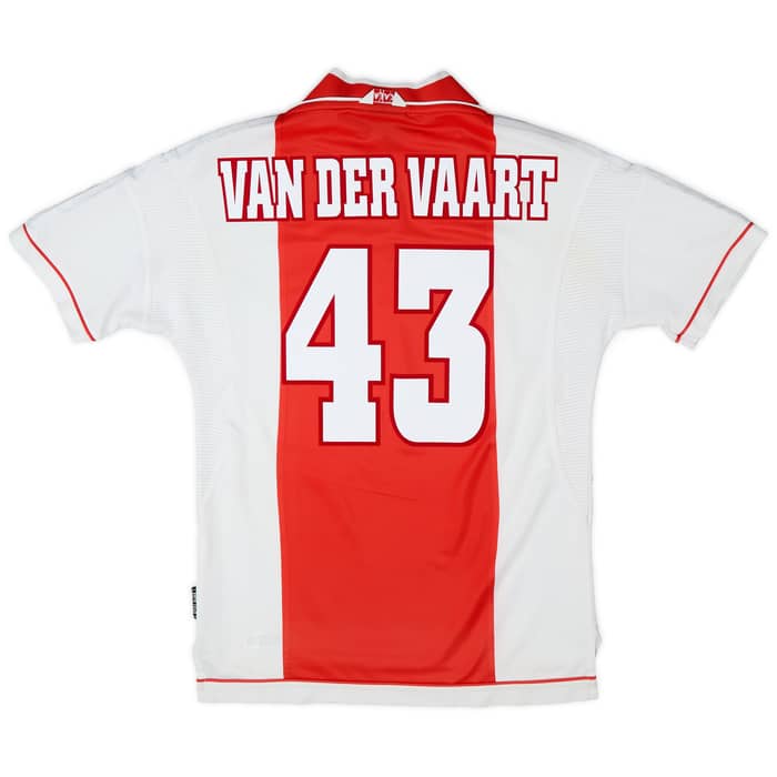 1999-00 Ajax Home Shirt Van Der Vaart #43 - 5/10 - (M)