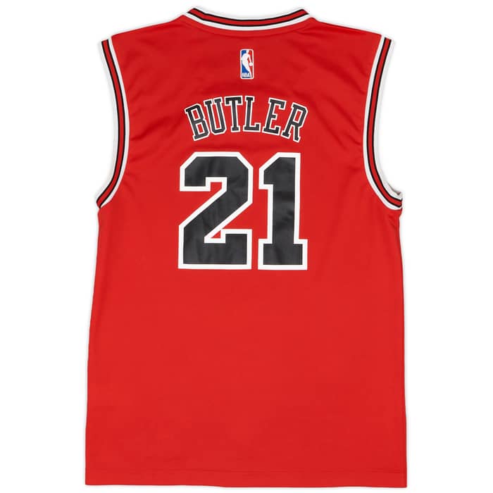 2014-17 Chicago Bulls Butler #21 adidas Away Jersey - 8/10 - (S)