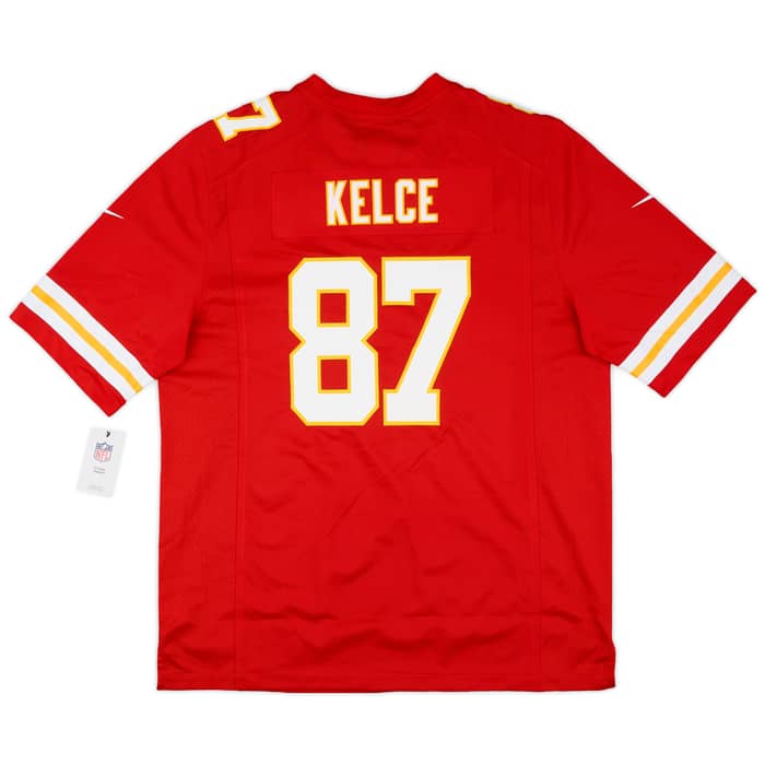 2013-24 Kansas City Chiefs Kelce #87 Nike Game Home Jersey (XL)