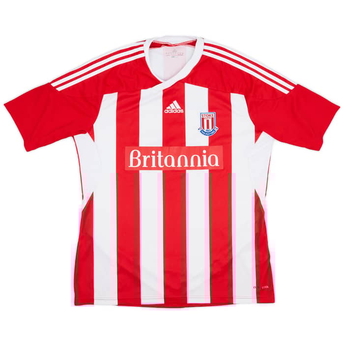 2011-12 Stoke City Home Shirt Palacios #40 - 8/10 - (L)