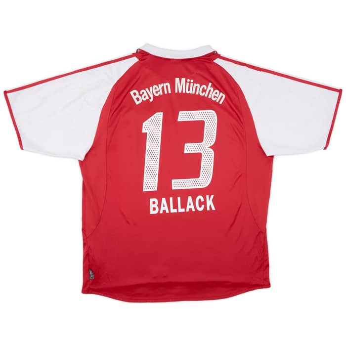 2004-05 Bayern Munich Home Shirt Ballack #13 - 6/10 - (XXL)