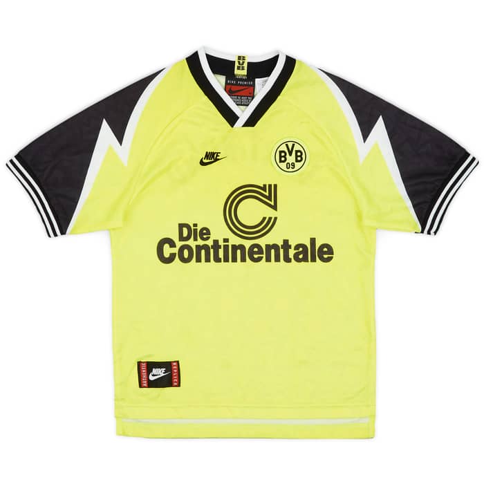 1995-96 Borussia Dortmund Home Shirt - 8/10 - (M.Boys)