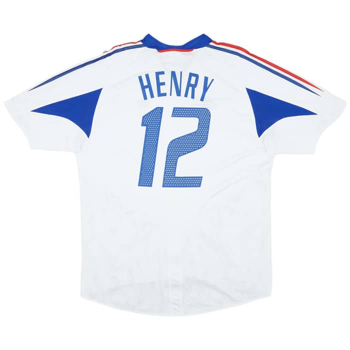 2004-06 France Away Shirt Henry #12 - 5/10 - (XL)