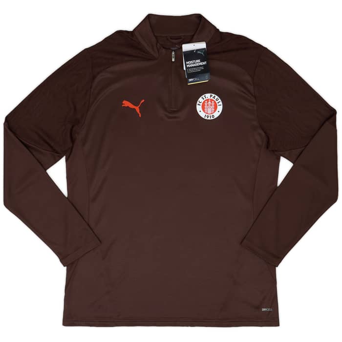 2024-25 St Pauli Puma 1/4 Zip Training Top