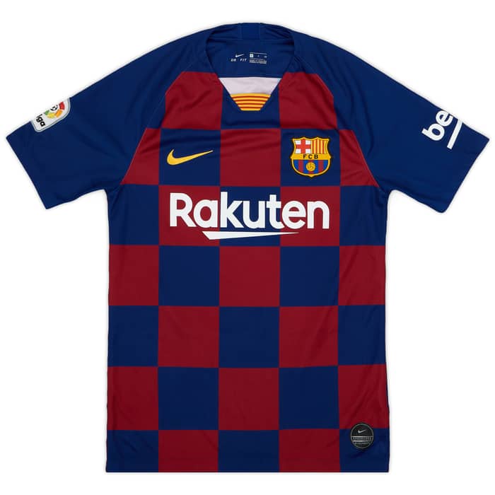 2019-20 Barcelona Home Shirt Messi #10 - 8/10 - (S)
