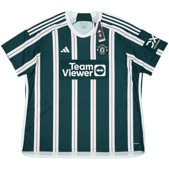 2023-24 Manchester United Away Shirt Mainoo #37 (3XL)