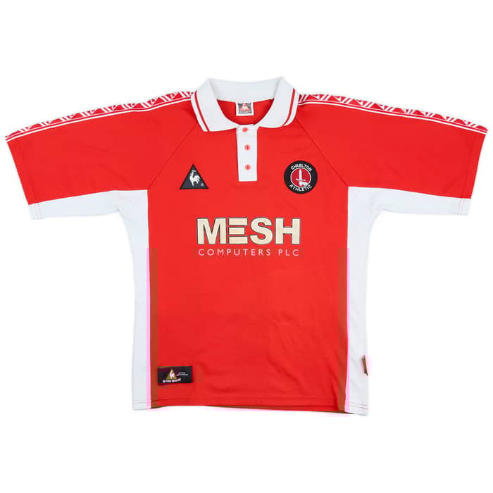 1998-99 Charlton Home Shirt Mendonca #10 - 8/10 - (S)