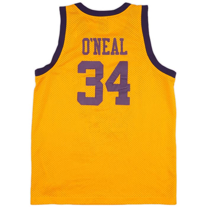 1957-58 Minnesota Lakers O'Neal #34 Nike Rewind Swingman Jersey - 6/10 - (L.Boys)
