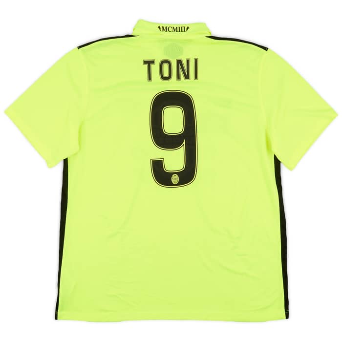 2015-16 Hellas Verona Third Shirt Toni #9 - 8/10 - (XL)
