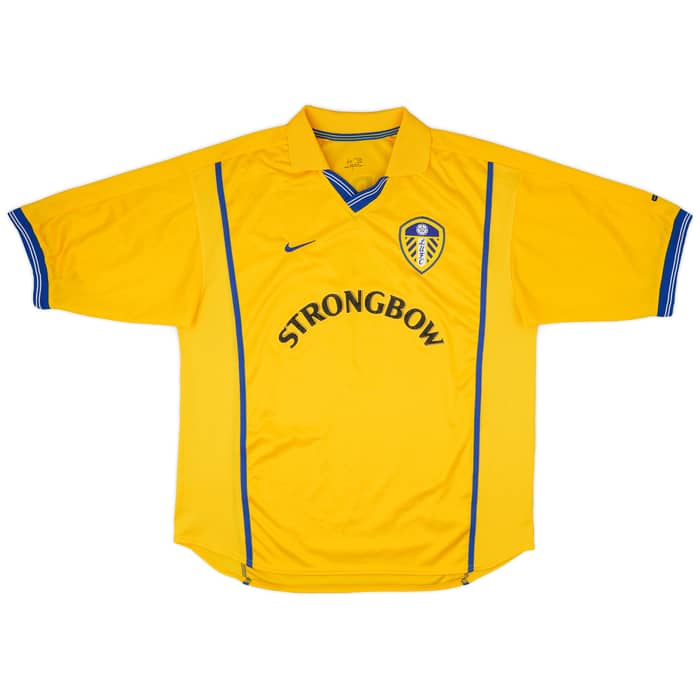 2000-02 Leeds United Away Shirt Radebe #5 - 8/10 - (L)