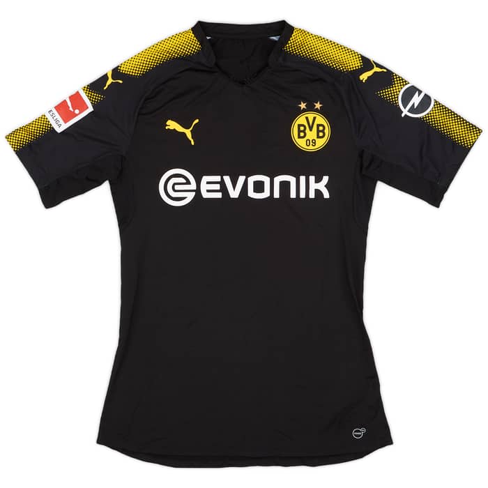 2017-18 Borussia Dortmund Match Issue Away Shirt Toprak #36